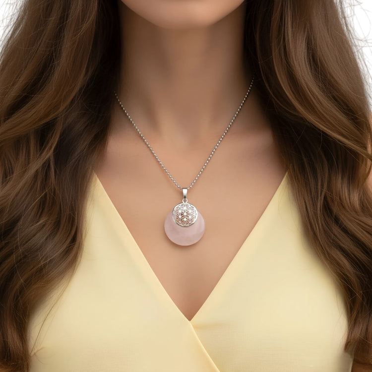 Collar Flor de la Vida de Joyas Lucyana