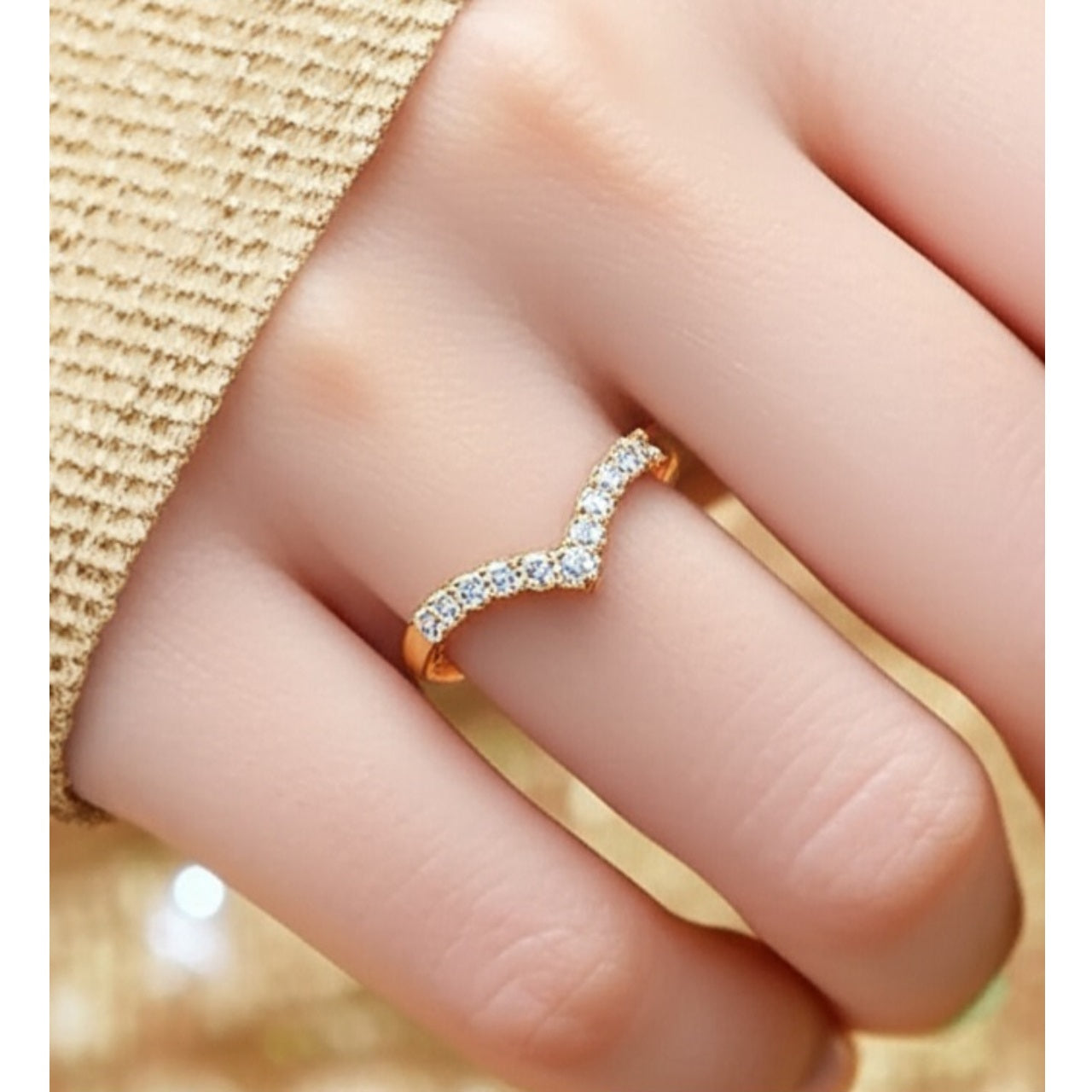 Anillo de Compromiso Mujer Corona de Princesa