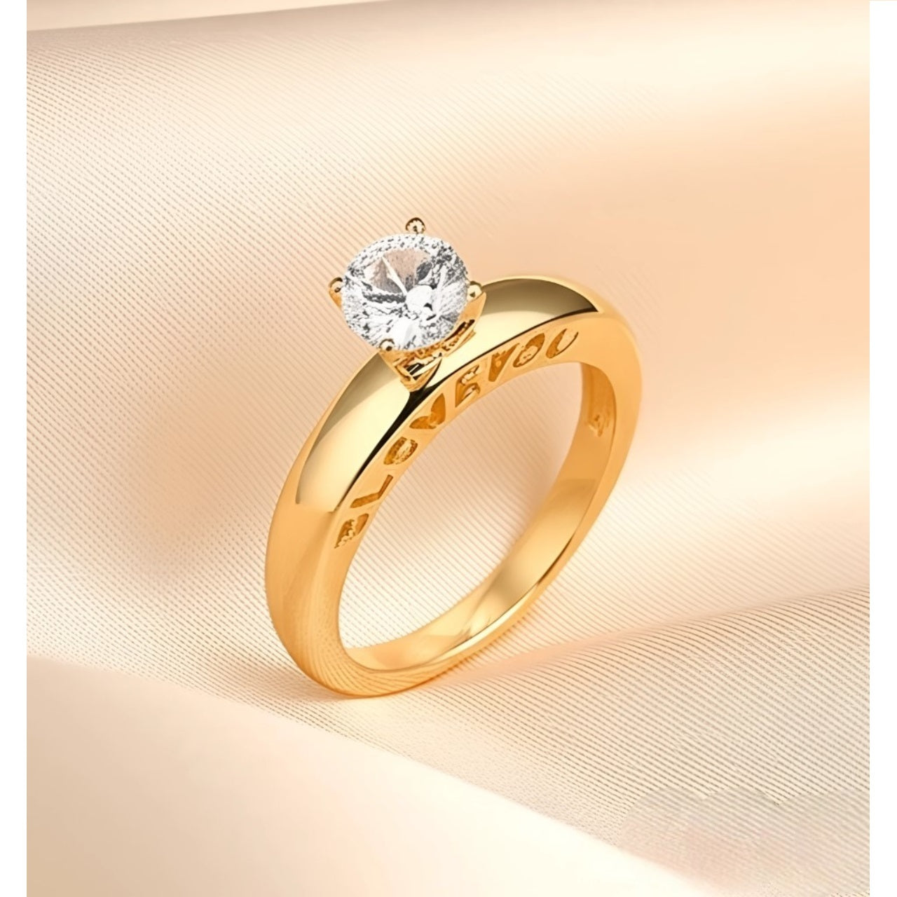 Anillo de Compromiso de Joyas Lucyana