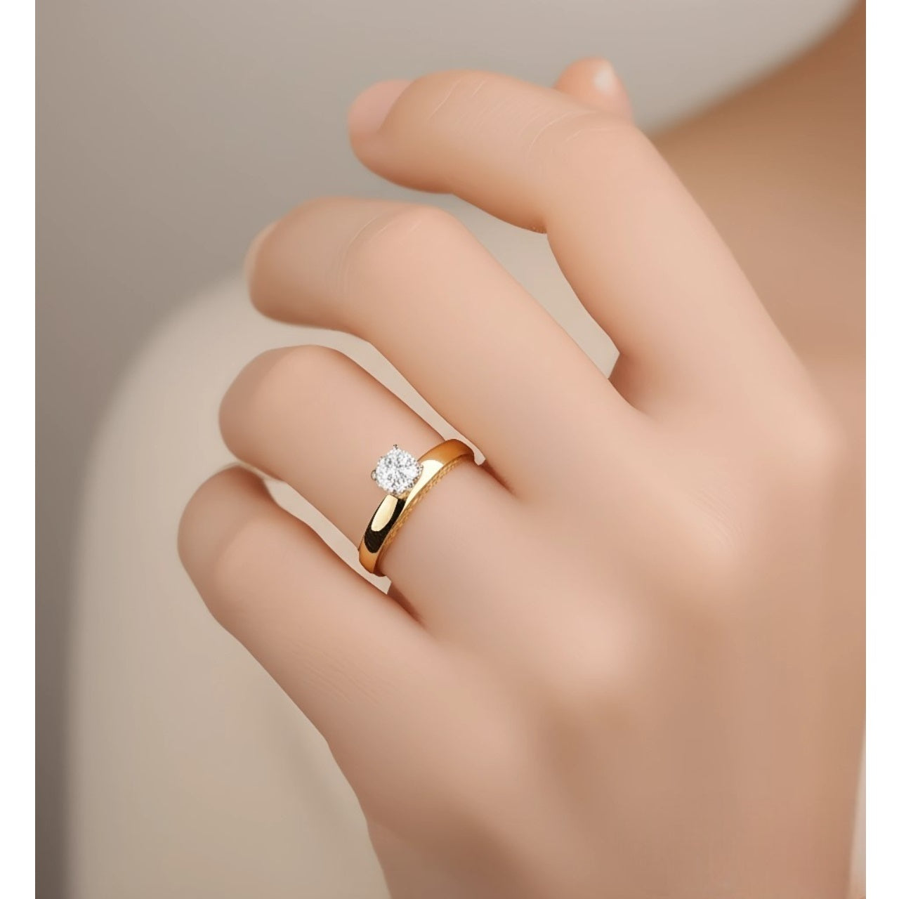 Anillo de Compromiso de Joyas Lucyana