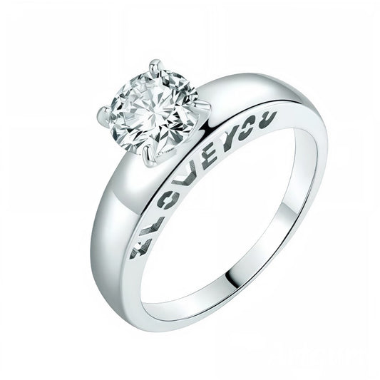 Anillo de Compromiso de Joyas Lucyana