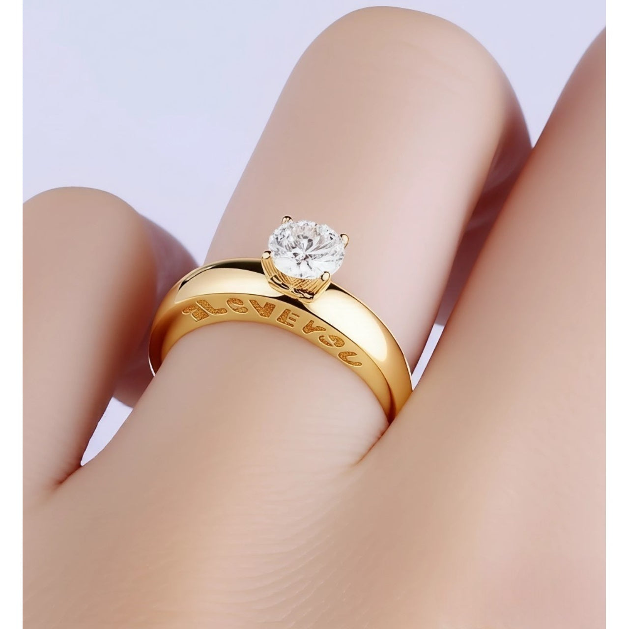 Anillo de Compromiso de Joyas Lucyana