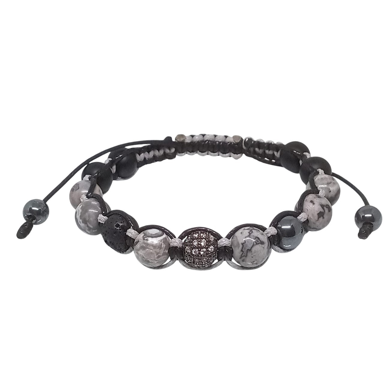 Pulseras para Hombre con Cristal y Piedras Naturales