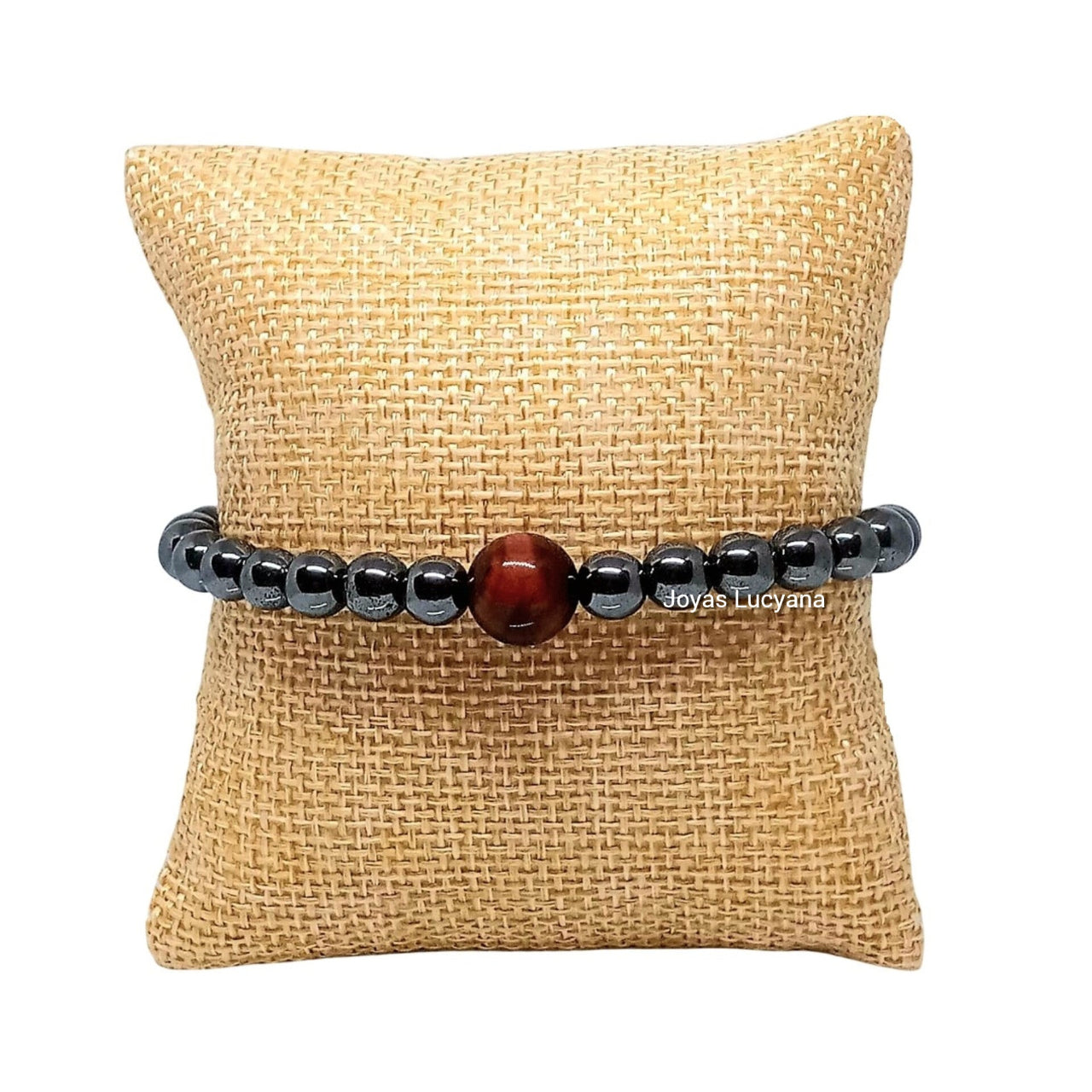 Pulsera Hombre Protección y Energía Piedras Naturales