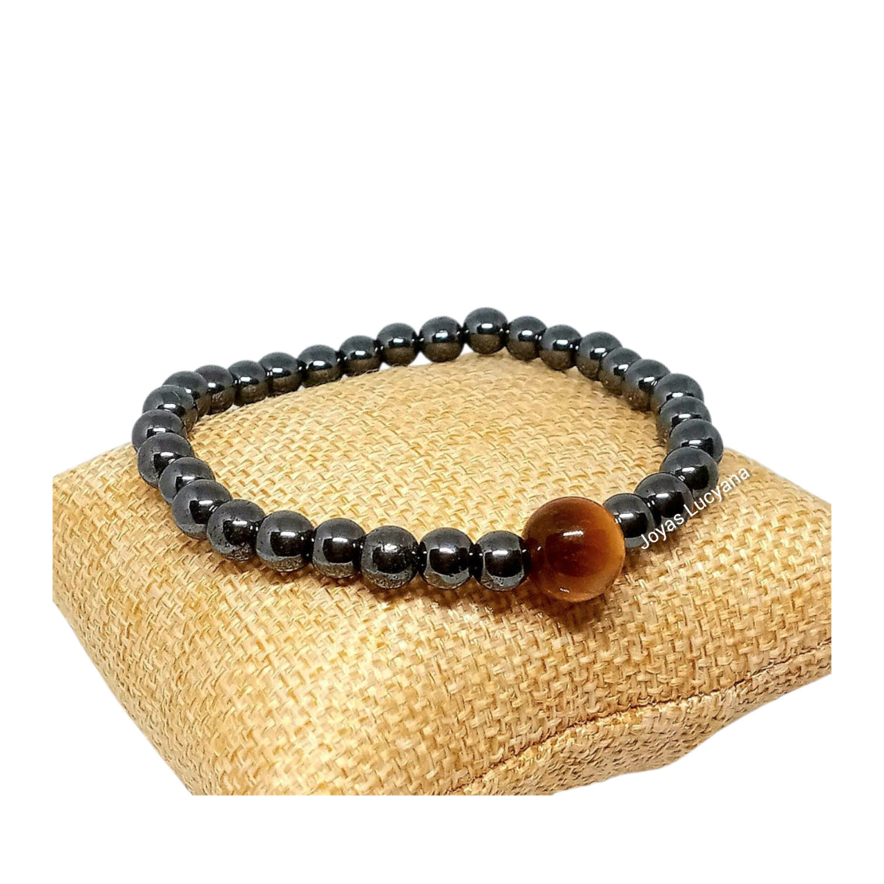 Pulsera Hombre Protección y Energía Piedras Naturales