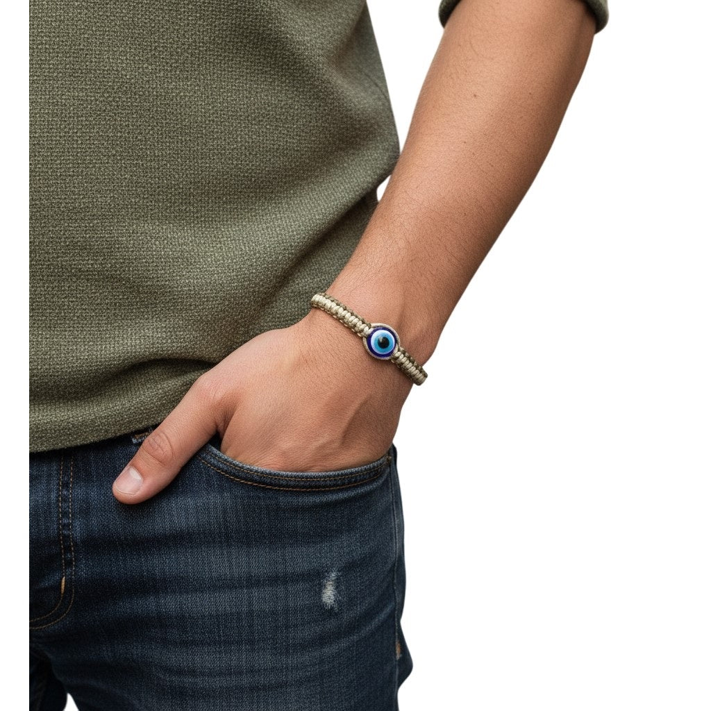 Pulsera Hombre Ojo Turco de Joyas Lucyana