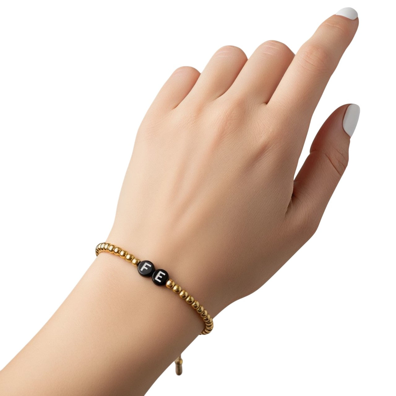 Pulsera de hilo para Mujer con la frase FE