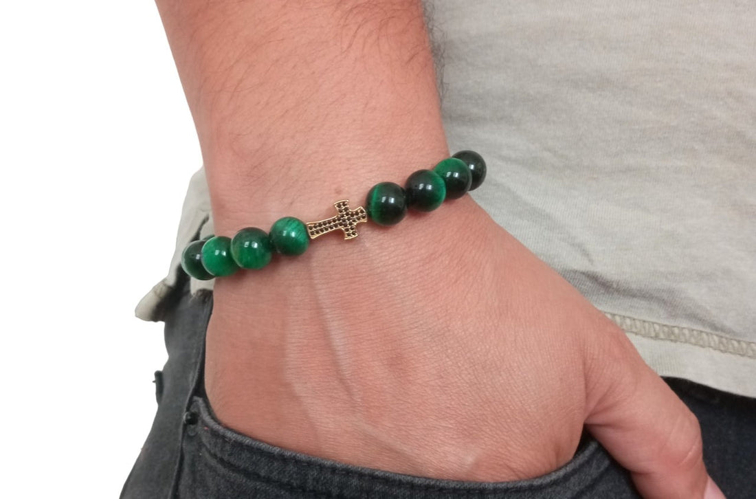 PULSERAS PARA HOMBRE CON PIEDRAS NATURALES Y SUS BENEFICIOS