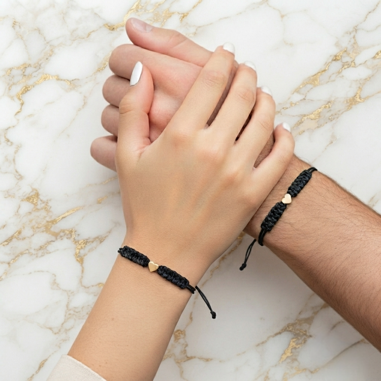 SET PULSERAS PARA COMPARTIR CON PAREJA, AMIGAS, FAMILIA
