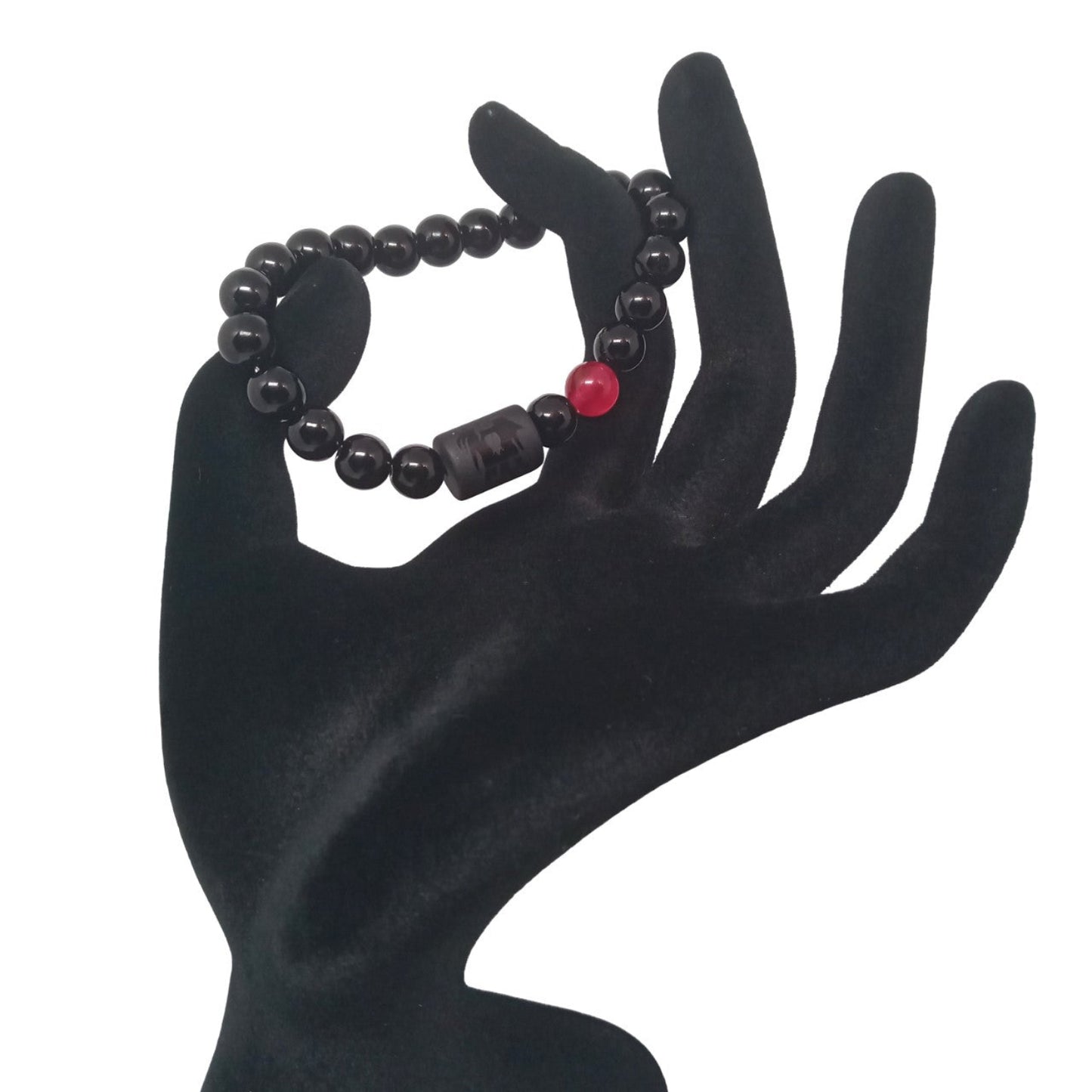 Pulsera para mujer de signo zodiacal Géminis con Cuarzo Ágata y Calcedonia