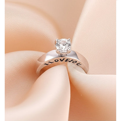 Anillo de Compromiso de Joyas Lucyana
