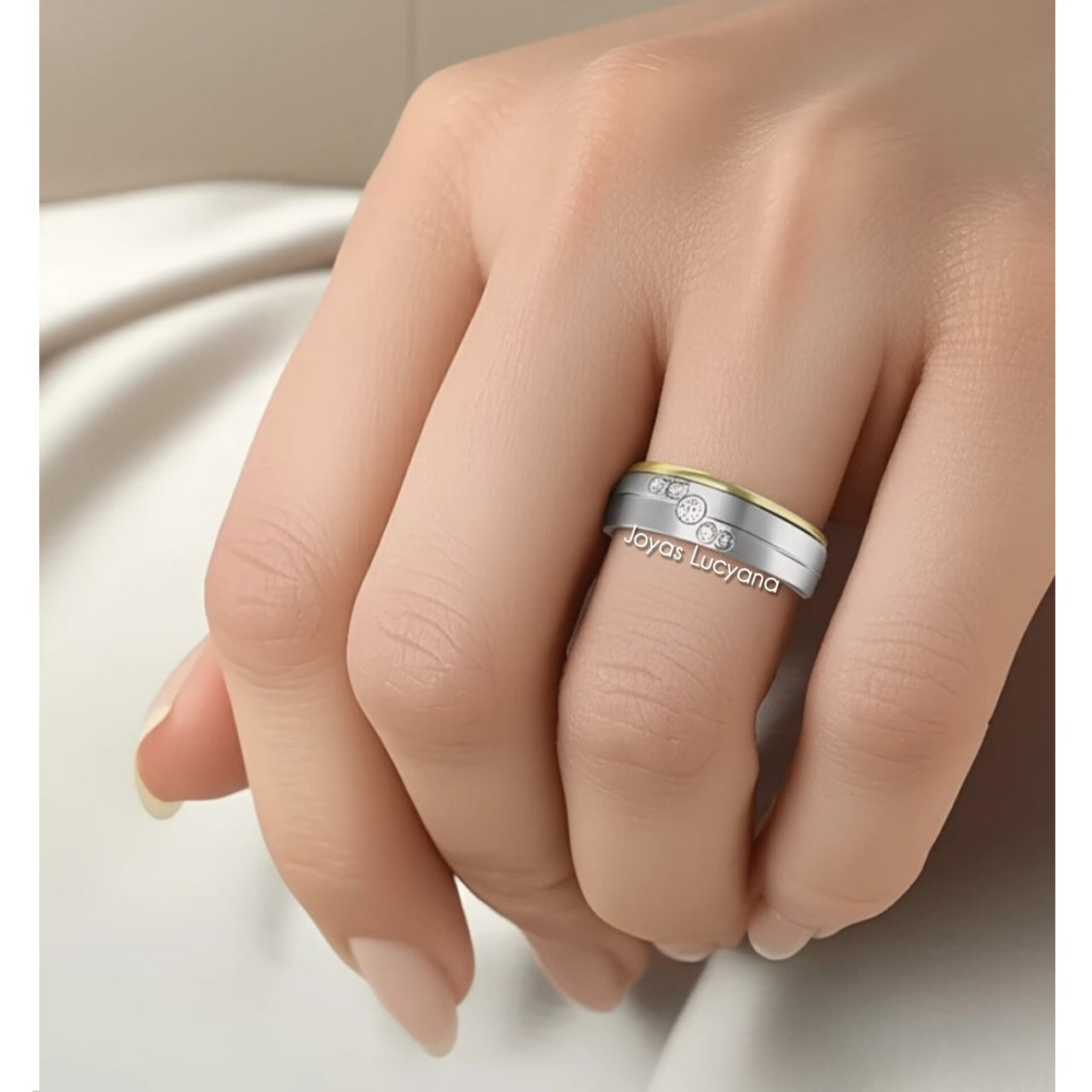 Aro de Matrimonio Mujer de Joyas Lucyana