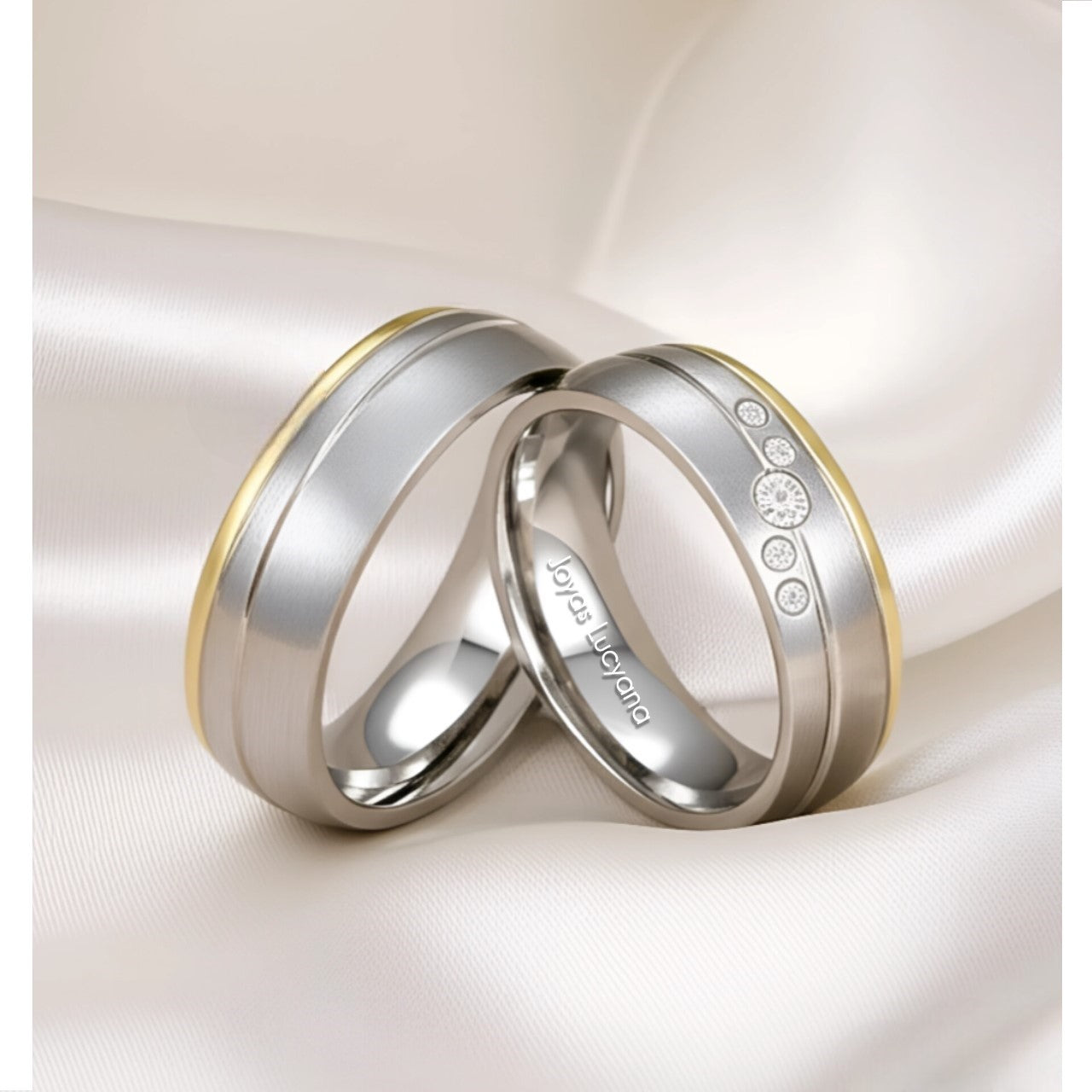 Aros de Matrimonio de Joyas Lucyana
