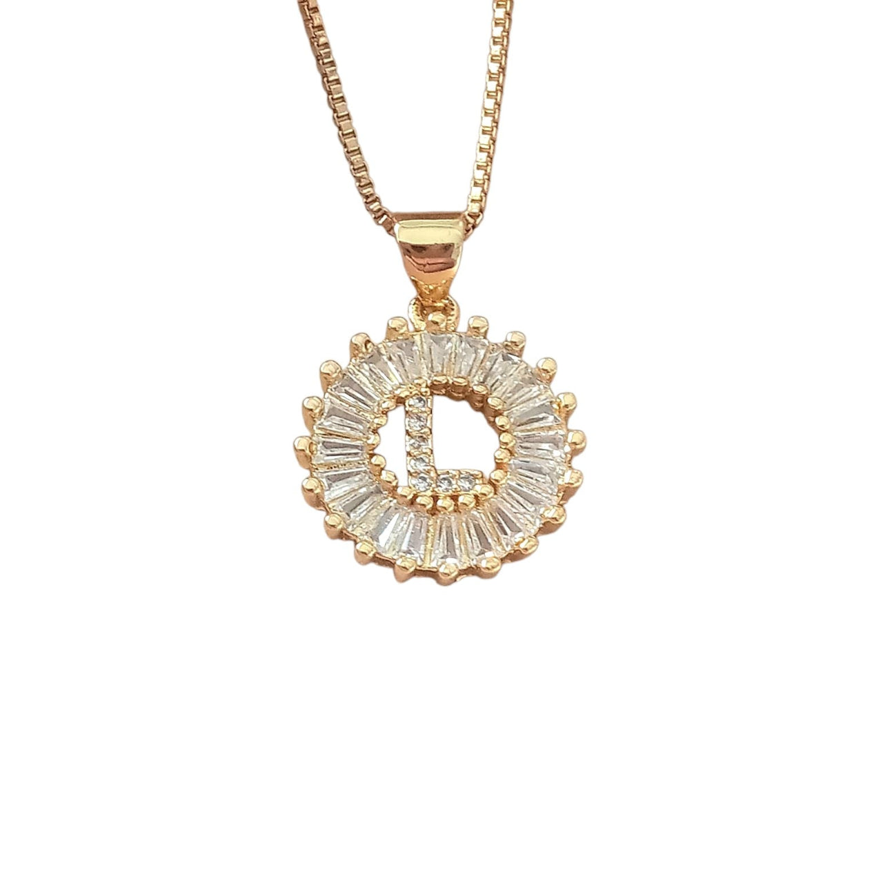 Collar Inicial L Joyas Lucyana