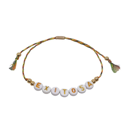 PULSERA FRASE EXITOSA MUJER