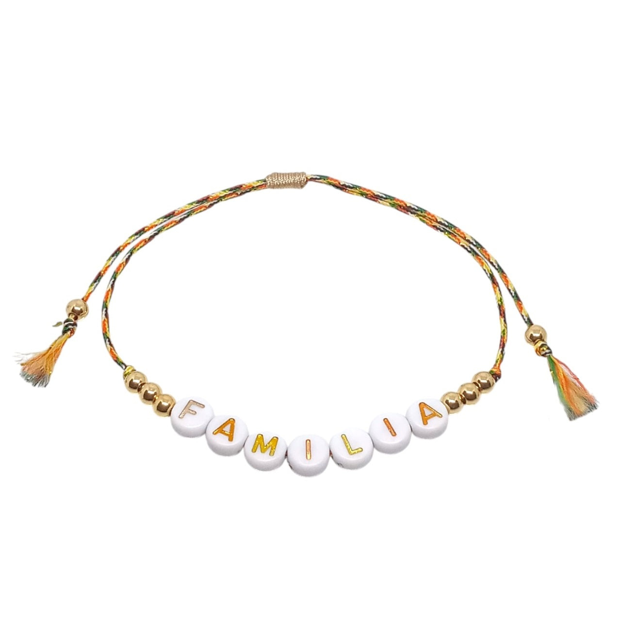 PULSERA FRASE FAMILIA MUJER