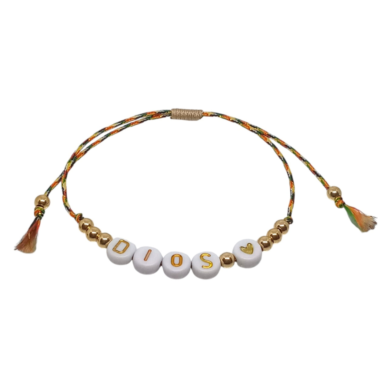 PULSERA FRASE DIOS MUJER