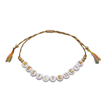 PULSERA FRASE RESILIENCIA MUJER
