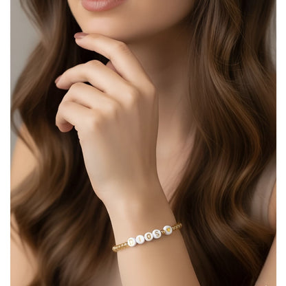 PULSERA FRASE DIOS MUJER