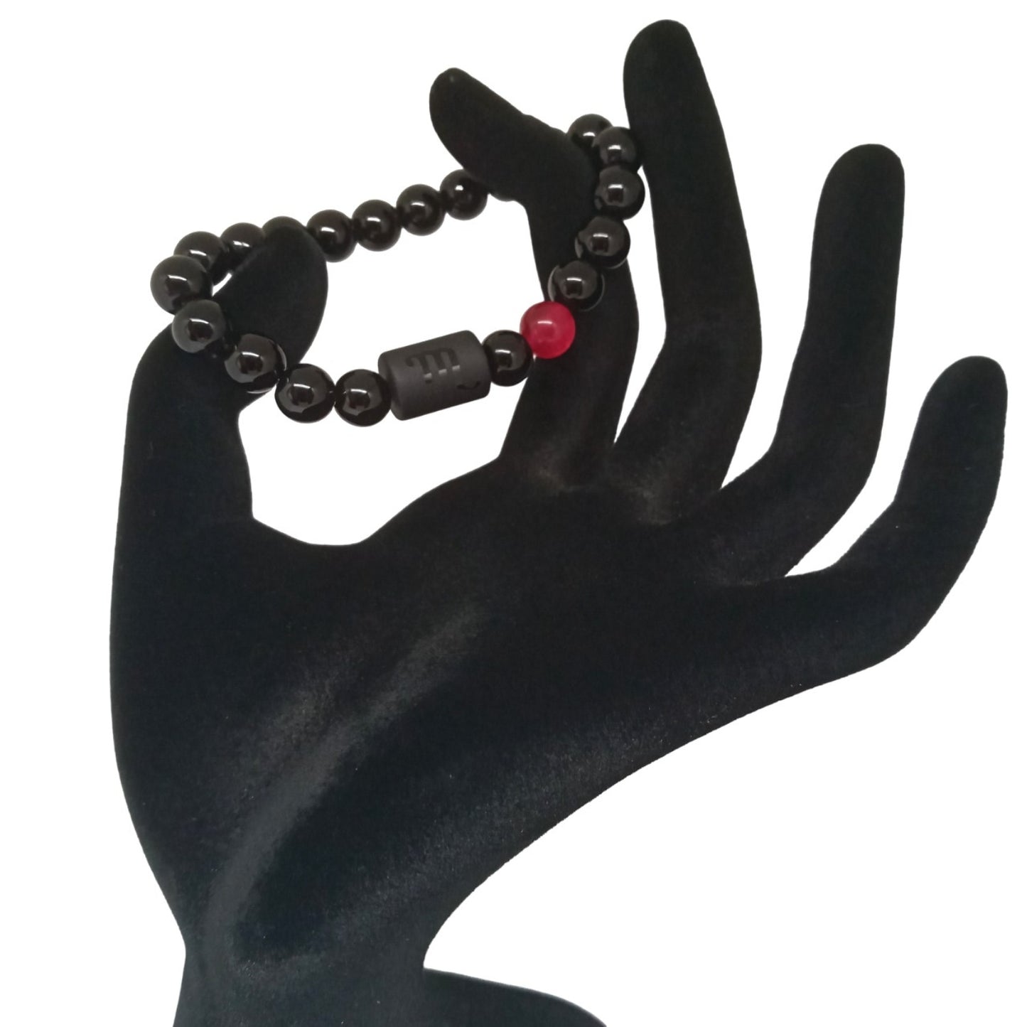 Pulsera para mujer de signo zodiacal Escorpio con Cuarzo Ágata y Calcedonia