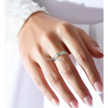 Aros para Matrimonio Alianzas Pareja Enchapados en 0ro de Joyas Lucyana