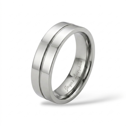 Aros para Matrimonio Alianzas Pareja Plateado