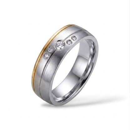 Aros Alianzas Matrimonio Parejas Amor Eterno Plateado de Joyas Lucyana