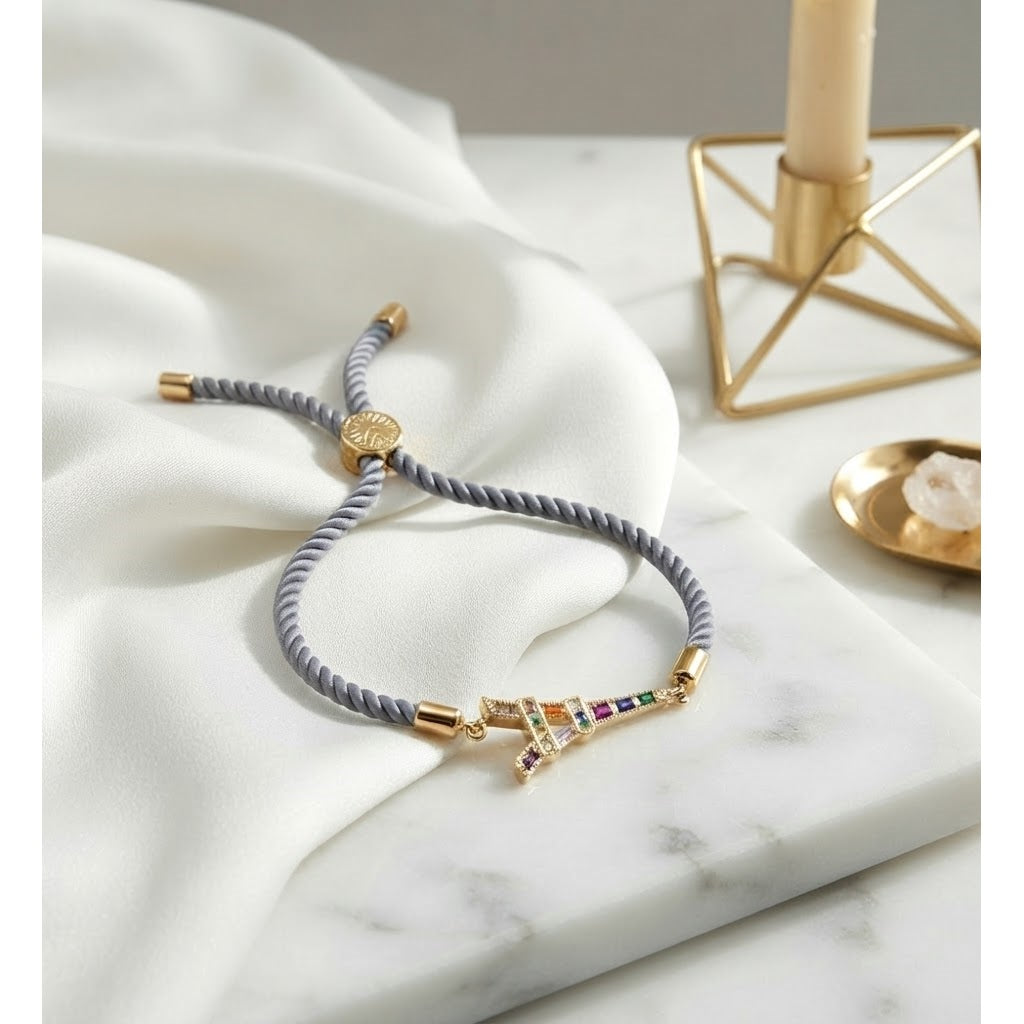 Pulsera para Mujer con dije Torre Eiffel