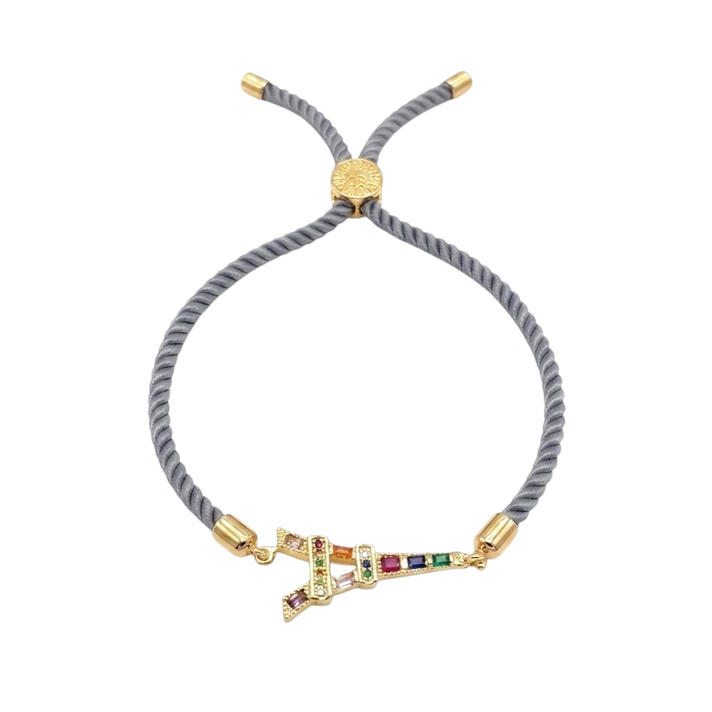 Pulsera para Mujer con dije Torre Eiffel